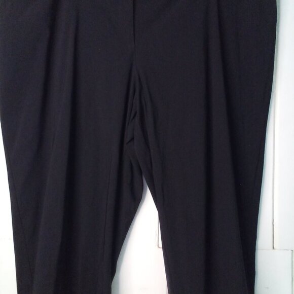 Jaclyn Smith Pants Women 24W Straight Casual Black - Picture 7 of 16